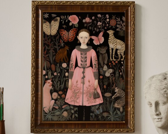 Wings And Things No19 Unique Canvas Art Print
