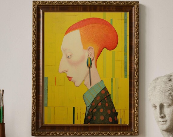 Slick Unique Canvas Art Print