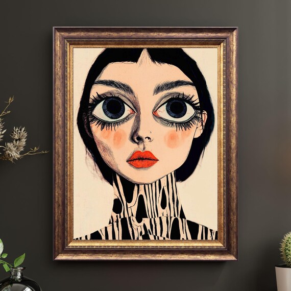 Nearsighted No1 Unique Canvas Art Print