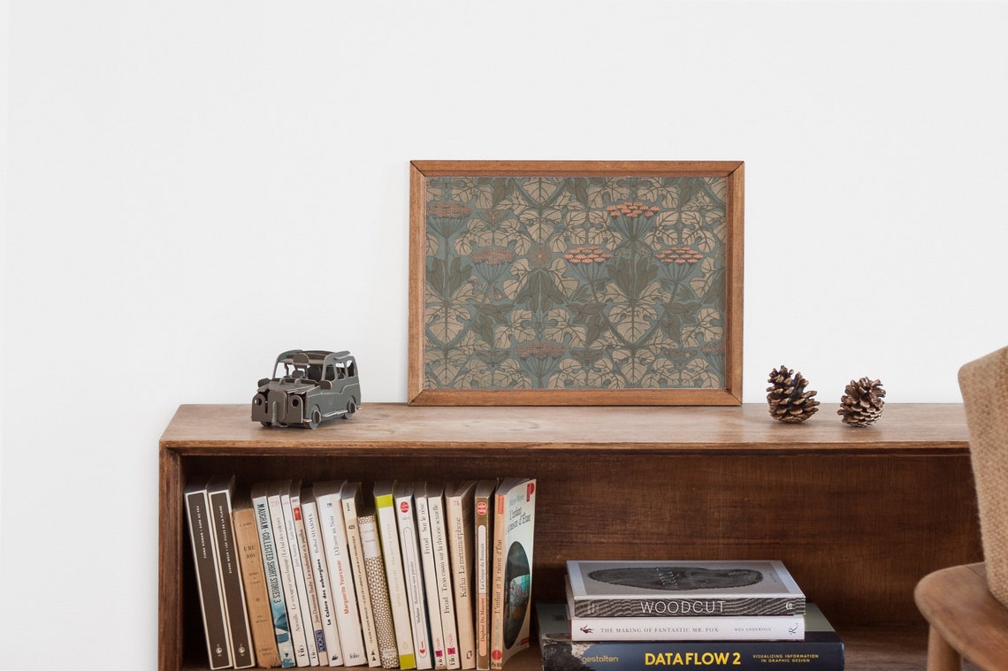 Vintage Botanical Floral, Modern Farmhouse Art Print - Image 2