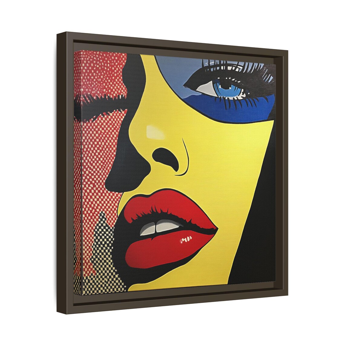 Lichtenstein Inspired Pop Art, Modern Art Painting - Image 3