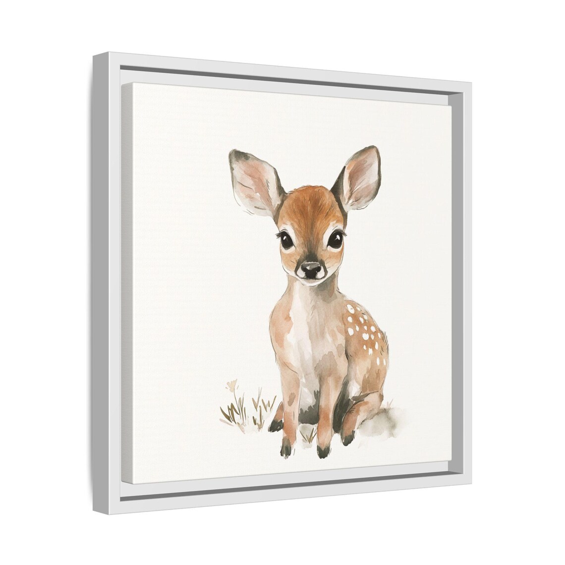Baby Deer Watercolor Art Print, Nursery Decor - Image 4