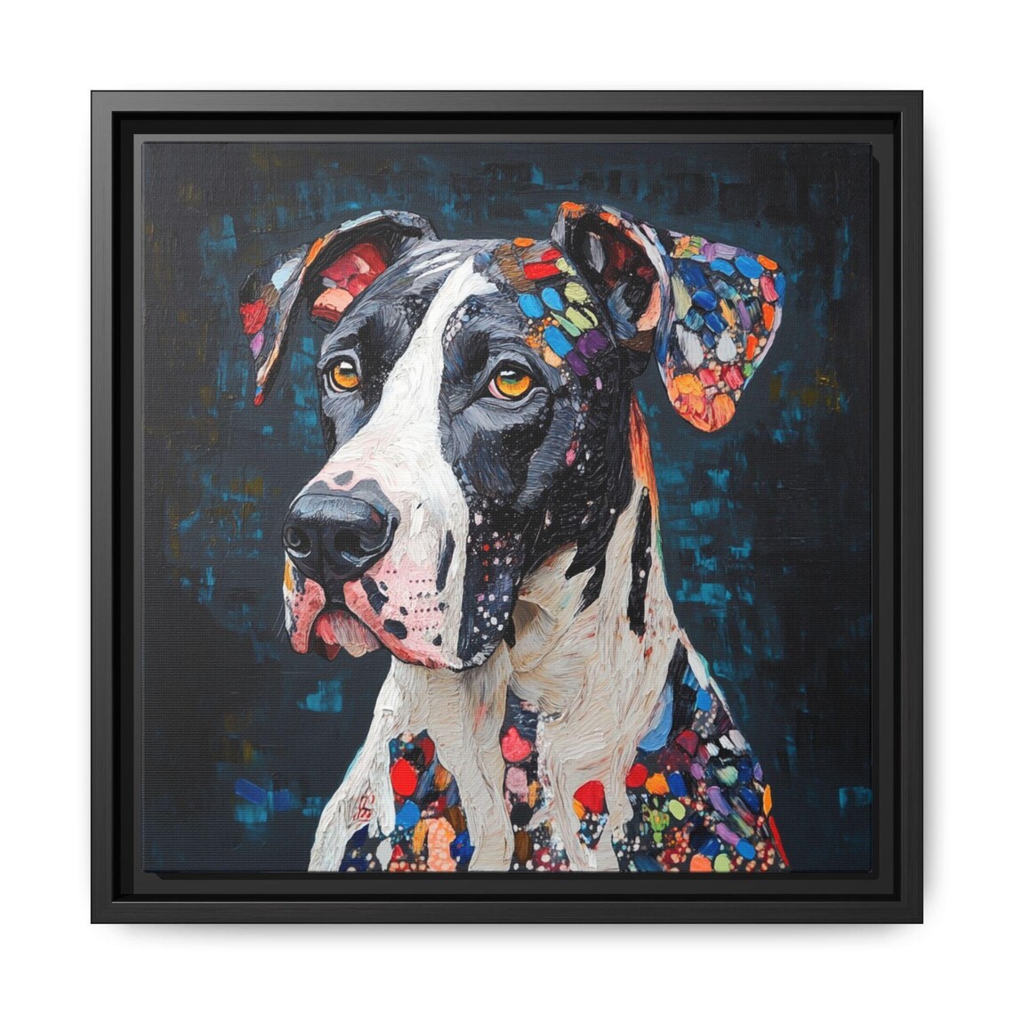 Great Dane Portrait, Modern Dog Lover Decor - Image 5