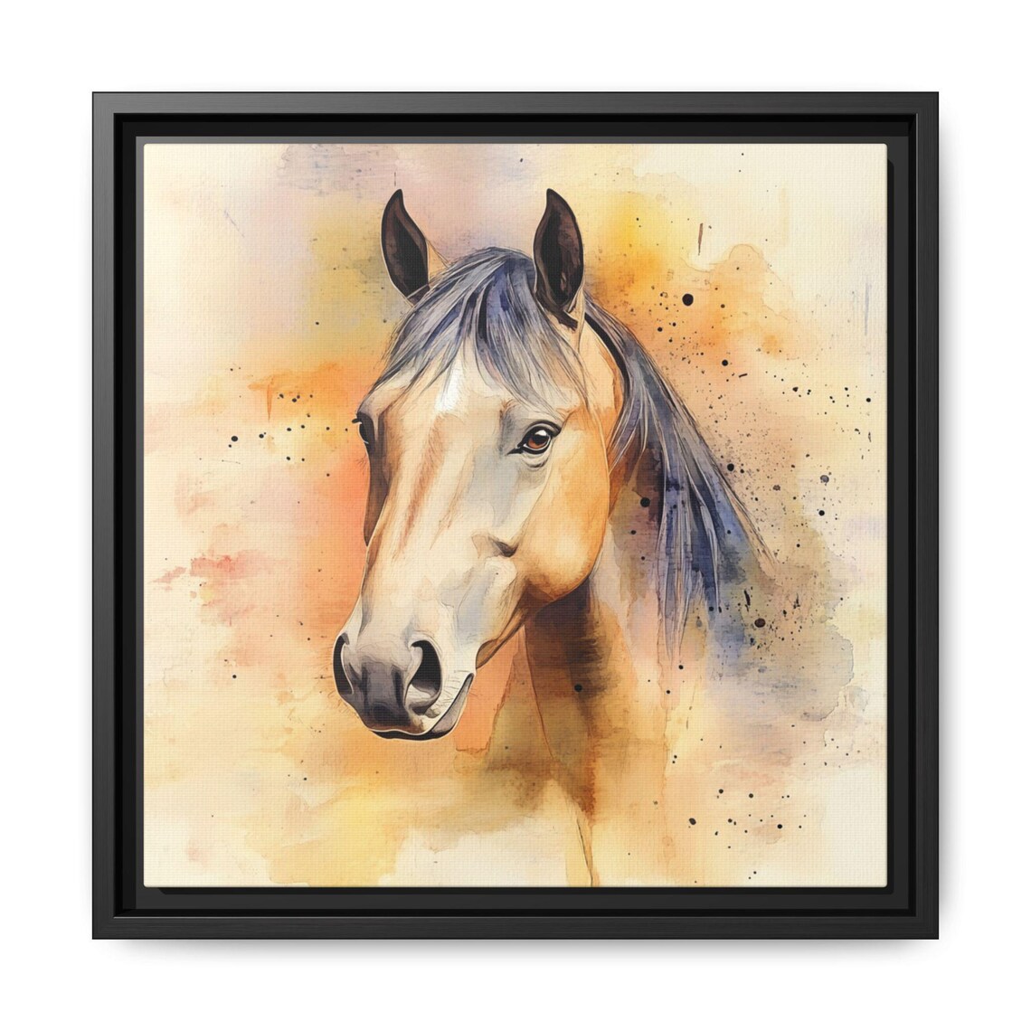 Horse Watercolor Animal Print, Nursery Decor - Image 5