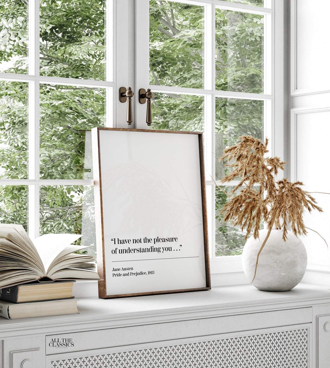 Pride And Prejudice Quote Not The Pleasure Jane Austen Literary Poster - Image 2