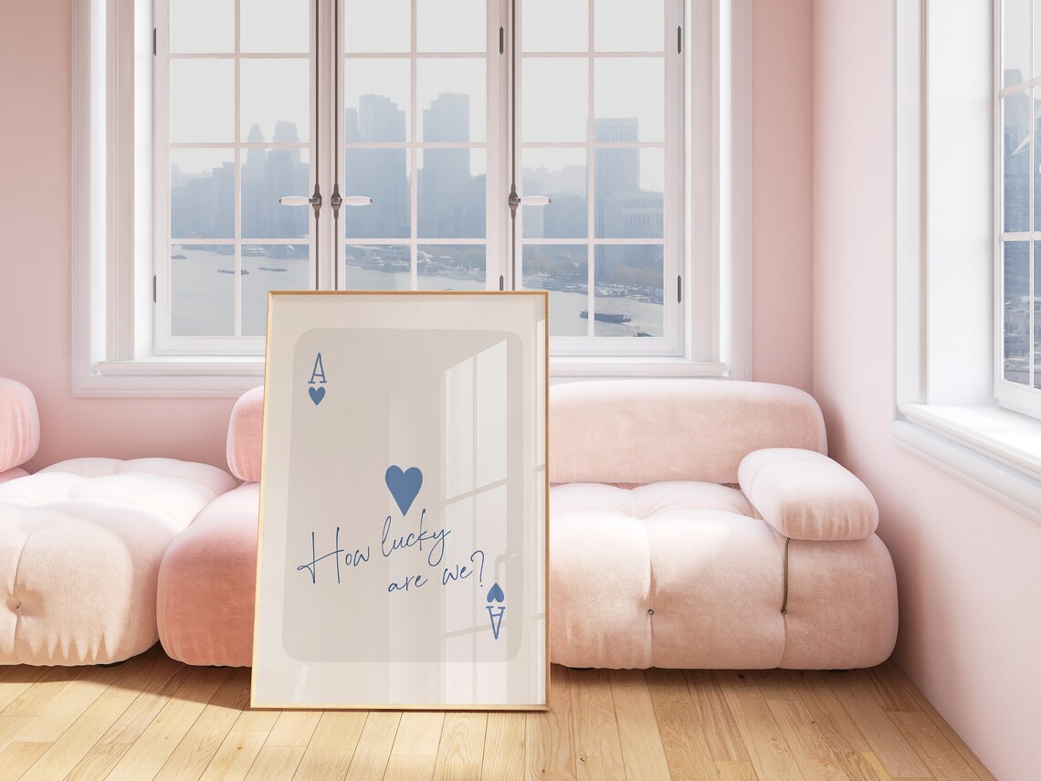 Ace Of Hearts Lucky You Poster, Preppy Y2K Style - Image 4