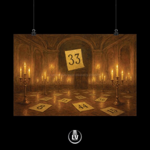 Clair Obscur Expedition 33 Inspired Art Print Matte Horizontal Posters Unique Home Decor Gothic Wall Mystery Lovers Apvgcoe33 1