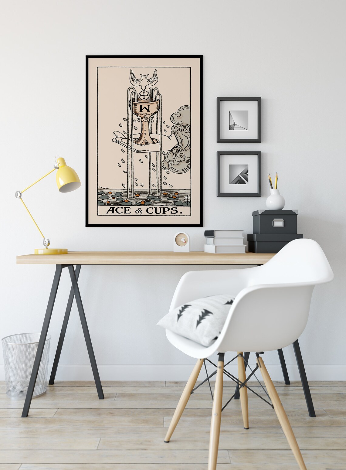 Ace Of Cups Tarot Card, Neutral Vibes Poster - Image 2