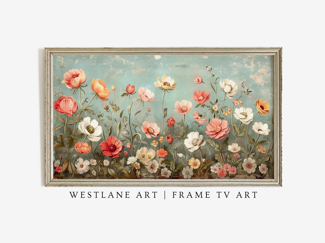 Spring Flowers Art Print, Easter Botanical Decor - Image 2