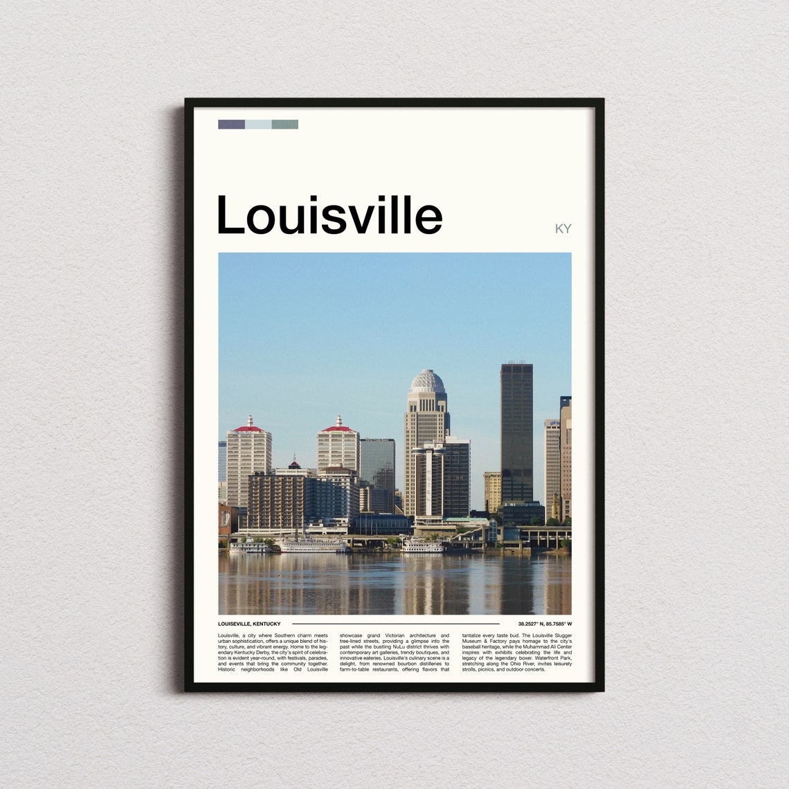 Louisville Print Louisville Poster Louisville Wall Art Louisville Art Print Louisville Photo