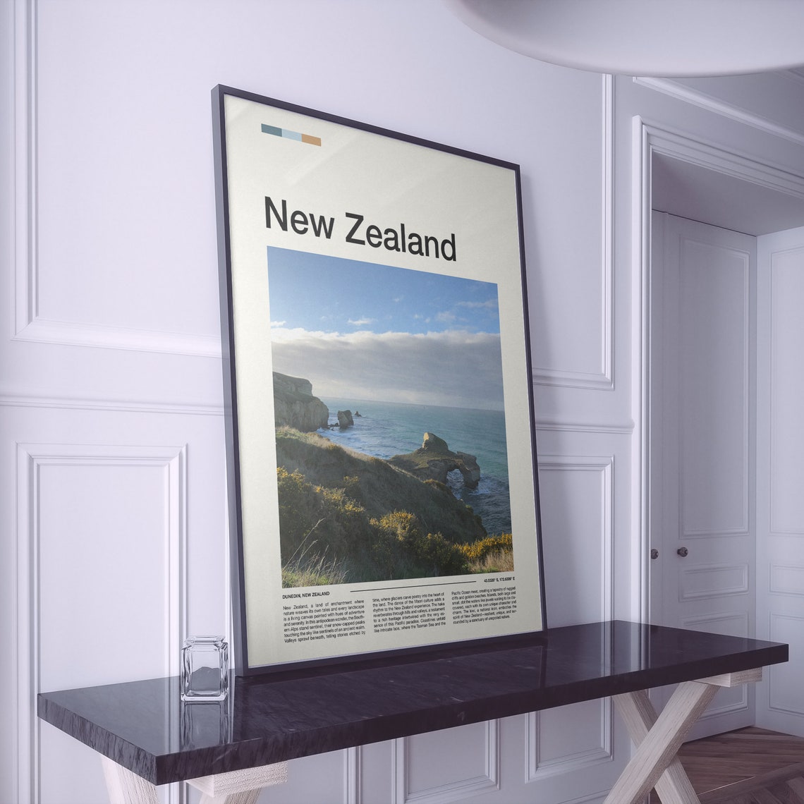 New Zealand Print New Zealand Poster New Zealand Wall Art New Zealand Art Print New Zealand Photo Traveler Gifts Travel Poster - Image 2