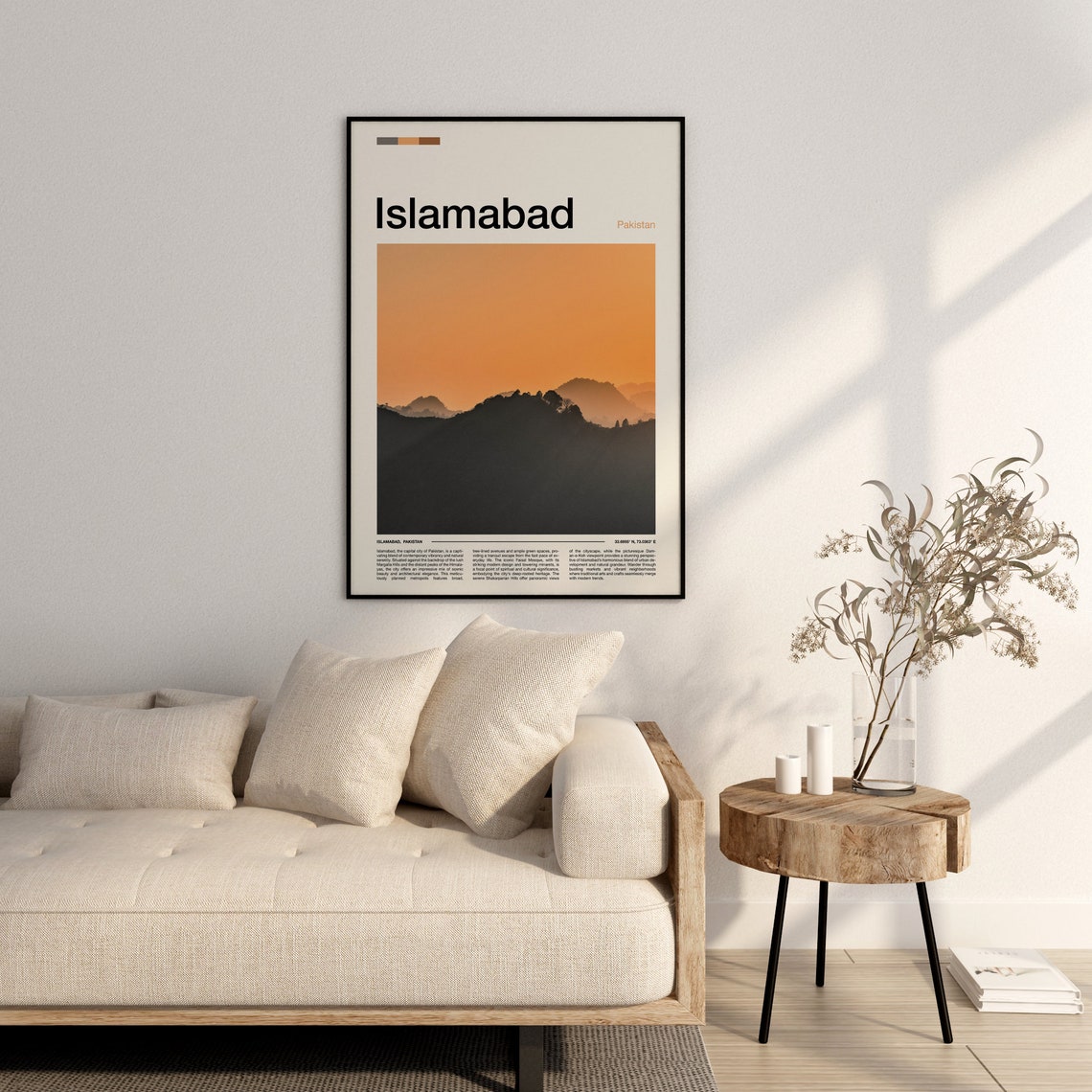 Islamabad Print Islamabad Poster Islamabad Wall Art Islamabad Art Print Islamabad Photo Pakistan Print Pakistan Art - Image 3
