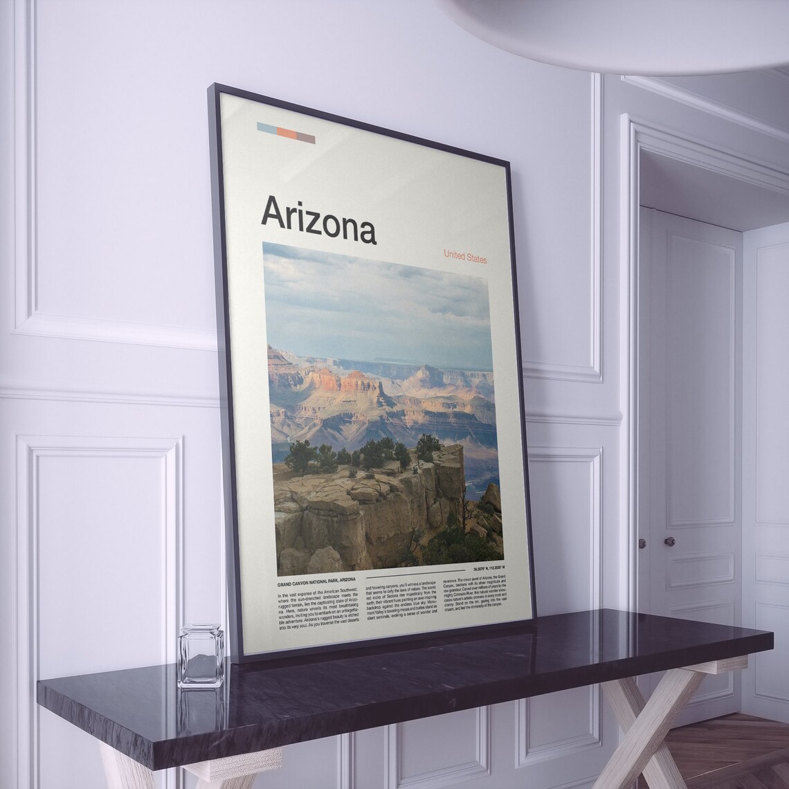 Arizona Grand Canyon National Park Desert Cliffs Vista Poster - Image 5