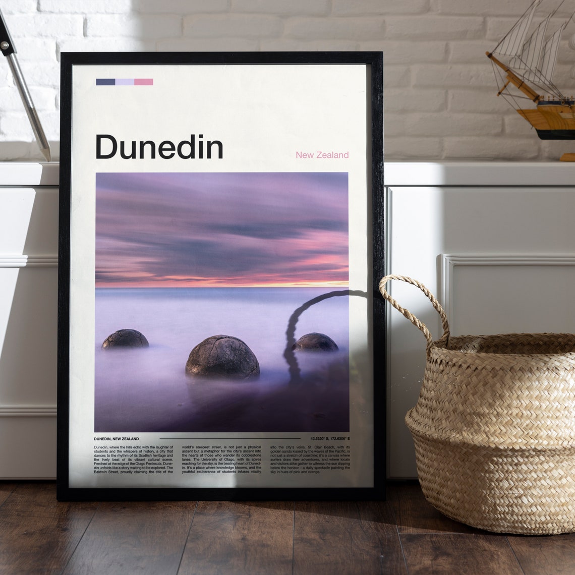 Dunedin Print Dunedin Poster Dunedin Wall Art New Zealand Art Print Dunedin Photo Travel Poster Traveler Gifts - Image 5