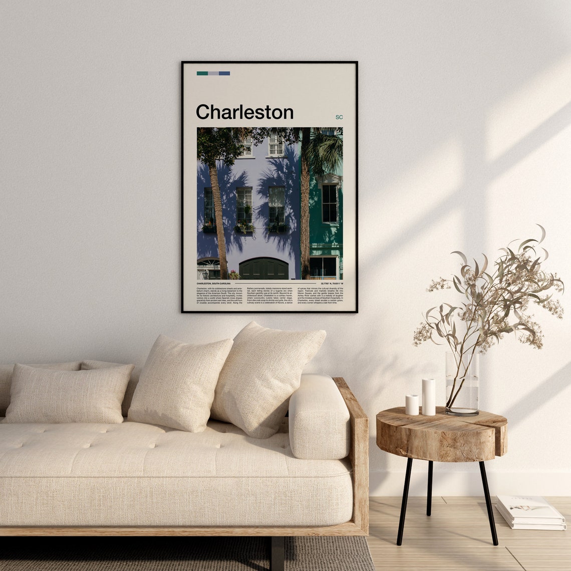 Charleston Print Charleston Poster Charleston Wall Art South Carolina Art Print Charleston Photo Travel Poster Traveler Gifts - Image 3