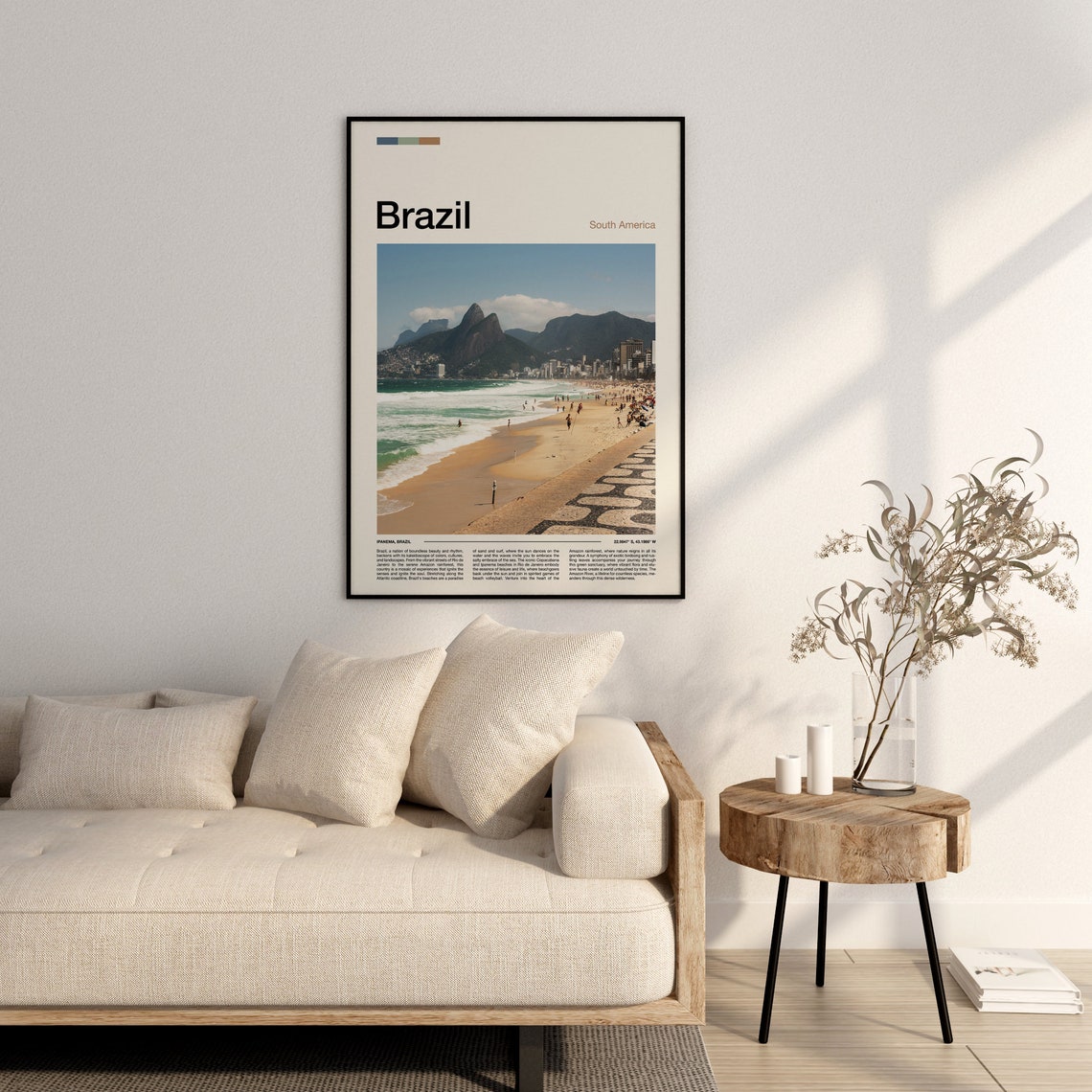 Brazil Print Brazil Poster Brazil Wall Art Brazil Art Print Brazil Photo Brazil Travel Gifts - Image 3