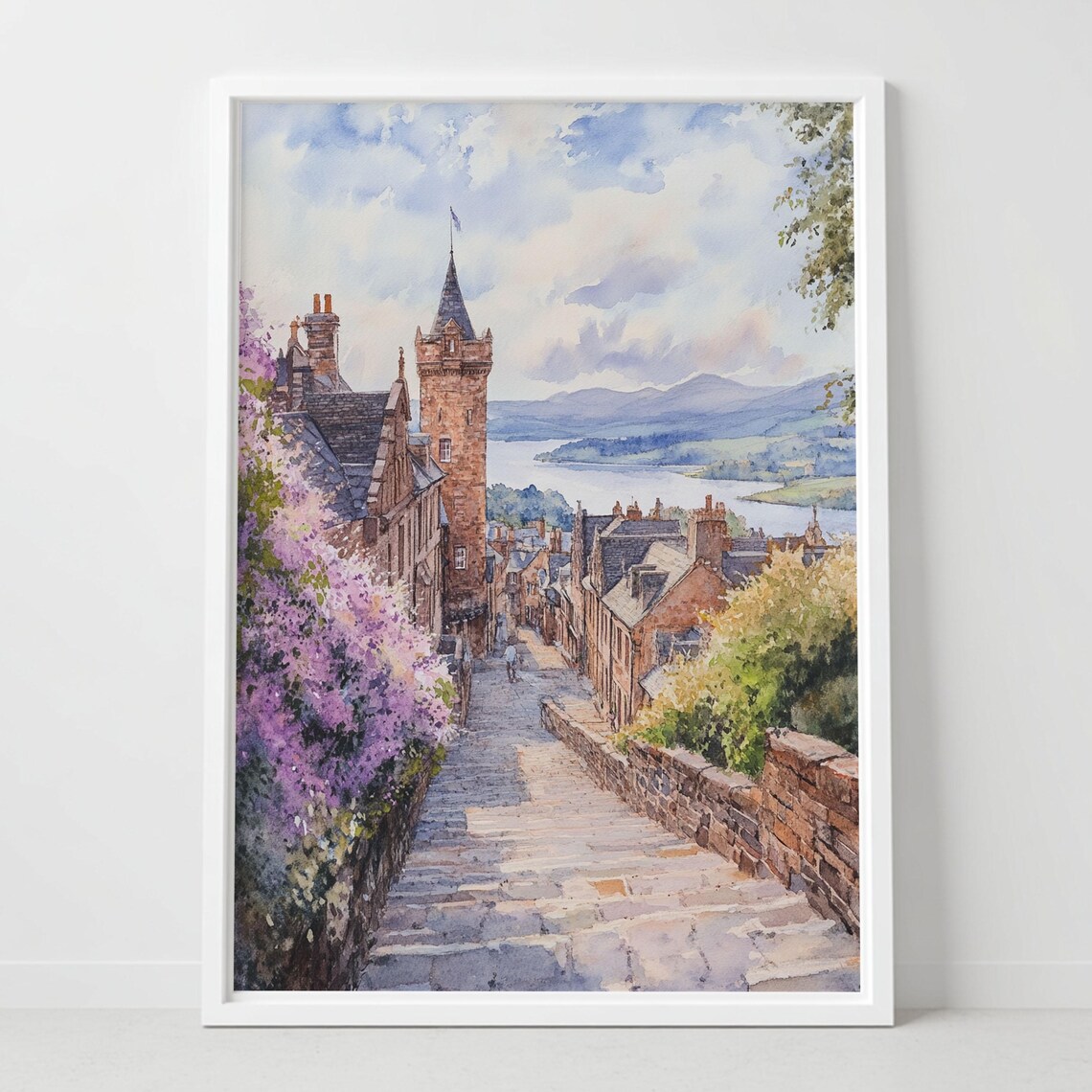 Inverness Travel Poster, Scotland Wall Art Print