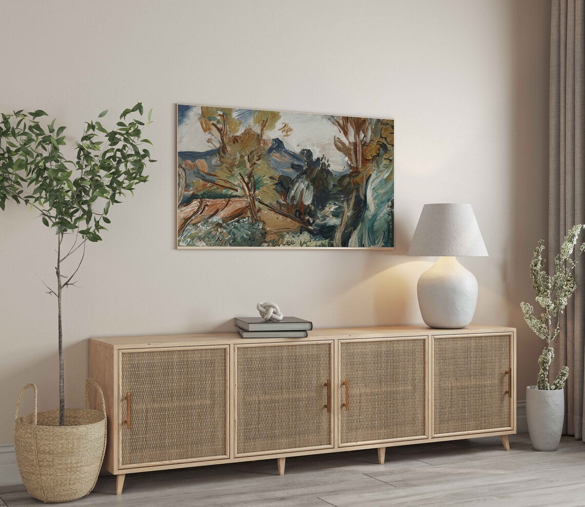 Spring Painting Frame TV Art, Seasonal Wall Art Print - Image 3