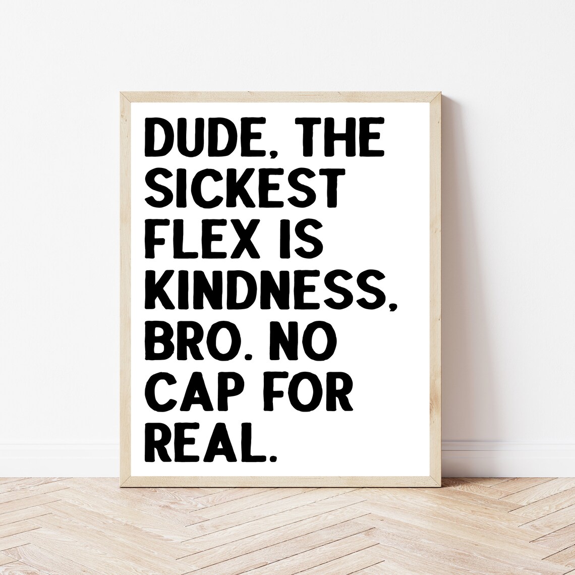 Middle & High School English Classroom Poster, Funny Slang