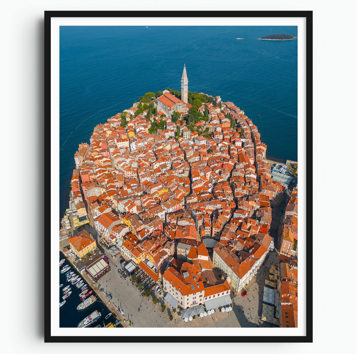 Rovinj Croatia Print Wall Art Print Poster Travel Print Travel Poster Wall Art Living Room Prints Art Decor Adriatic Sea Istria