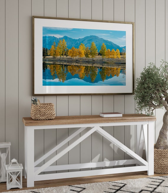 Canmore Canada Landscape, Mountain Travel Poster