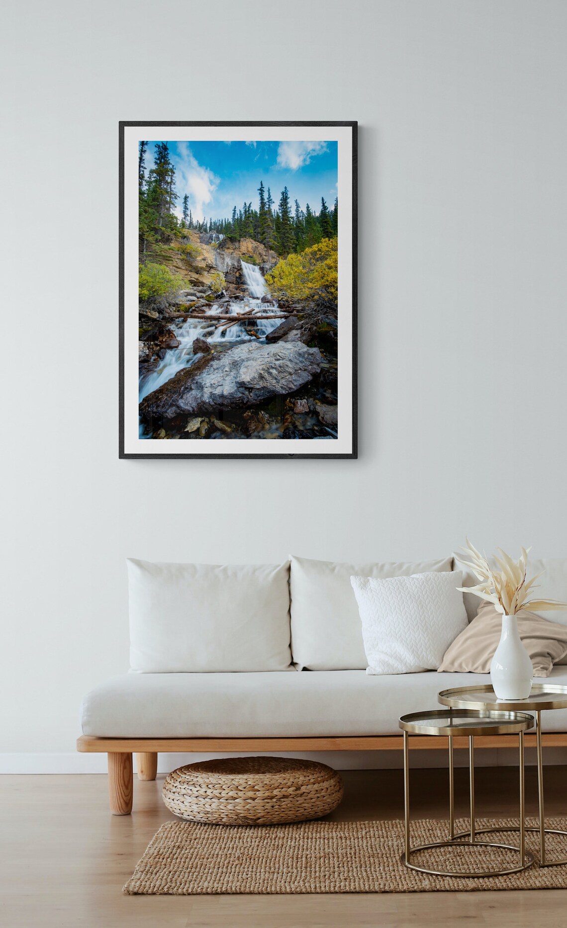 Jasper National Park Photo, Tangle Creek Falls Alberta