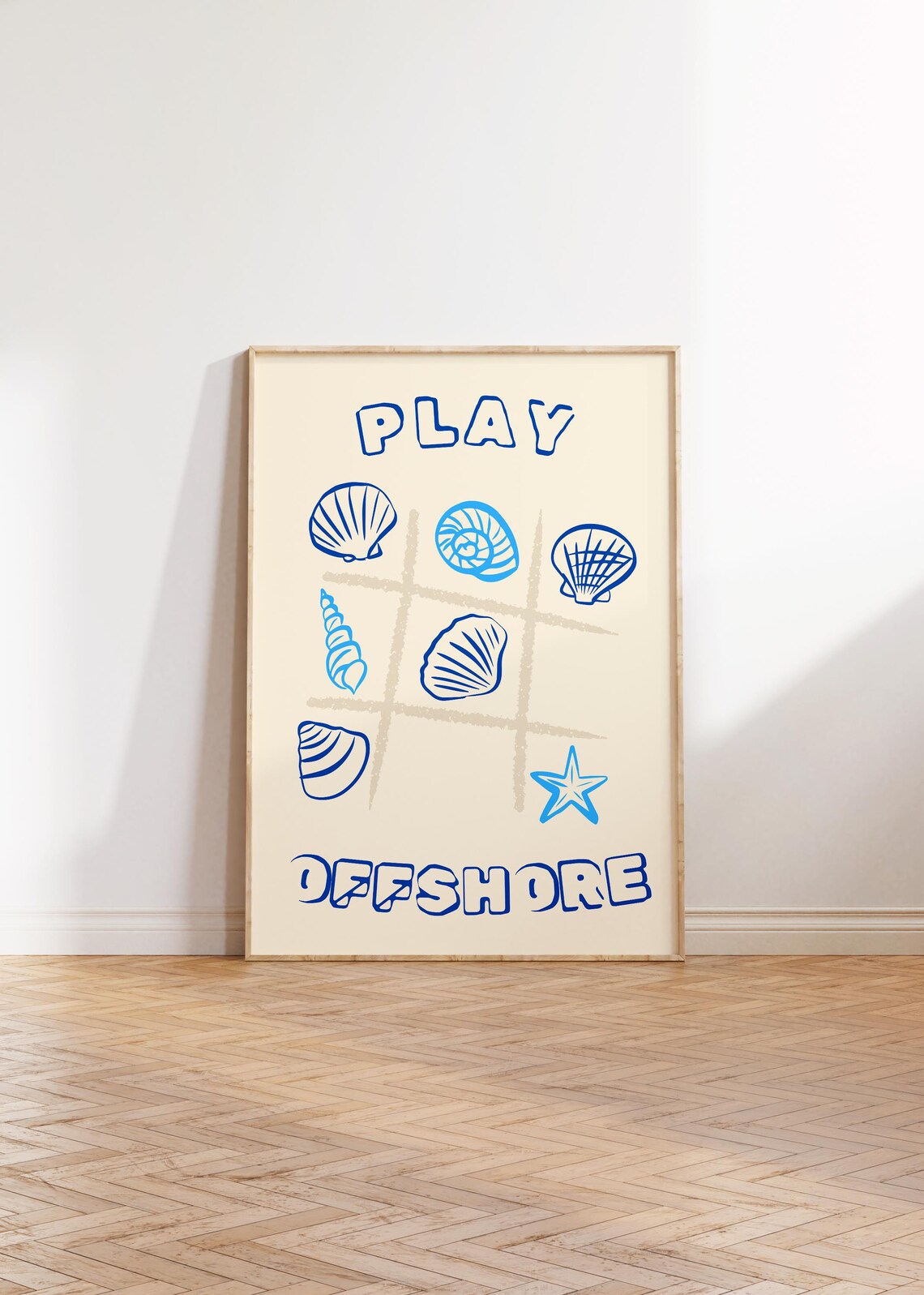 Play Offshore Minimalist House Decor Poster - Image 4