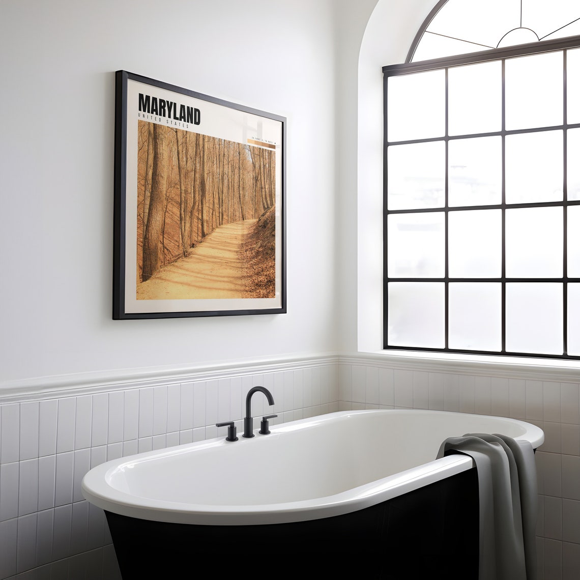 Maryland Print Maryland Poster Maryland Wall Art Maryland Photography Maryland Decor Maryland Gifts P 036 - Image 2