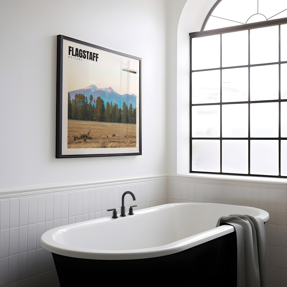 Flagstaff Arizona Travel Poster, Wall Art Print - Image 2