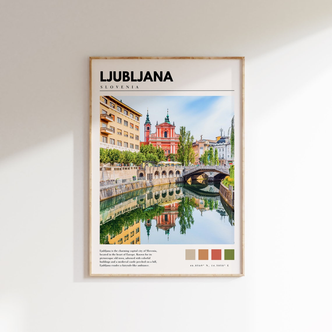 Ljubljana Print Ljubljana Slovenia Poster Ljubljana Photography Ljubljana Photo P 228