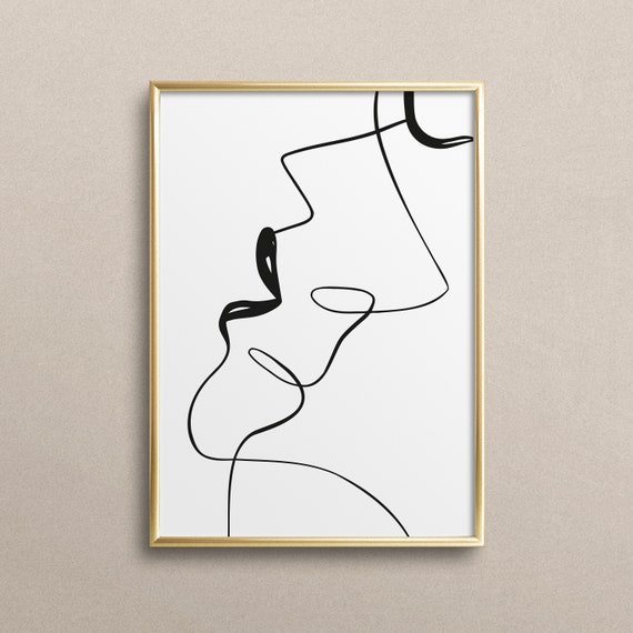 Two Become One Poster Home Decor Instant Wall Art Gallery Interior Print Gift Idea