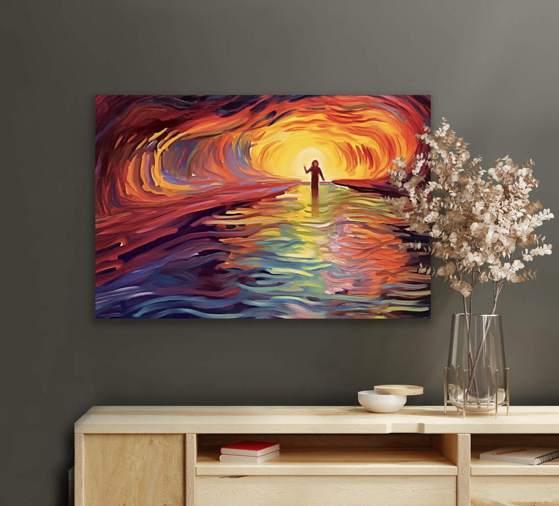 Edvard Munch-Inspired Mysterious Imp Rainbow Tunnel - Image 2