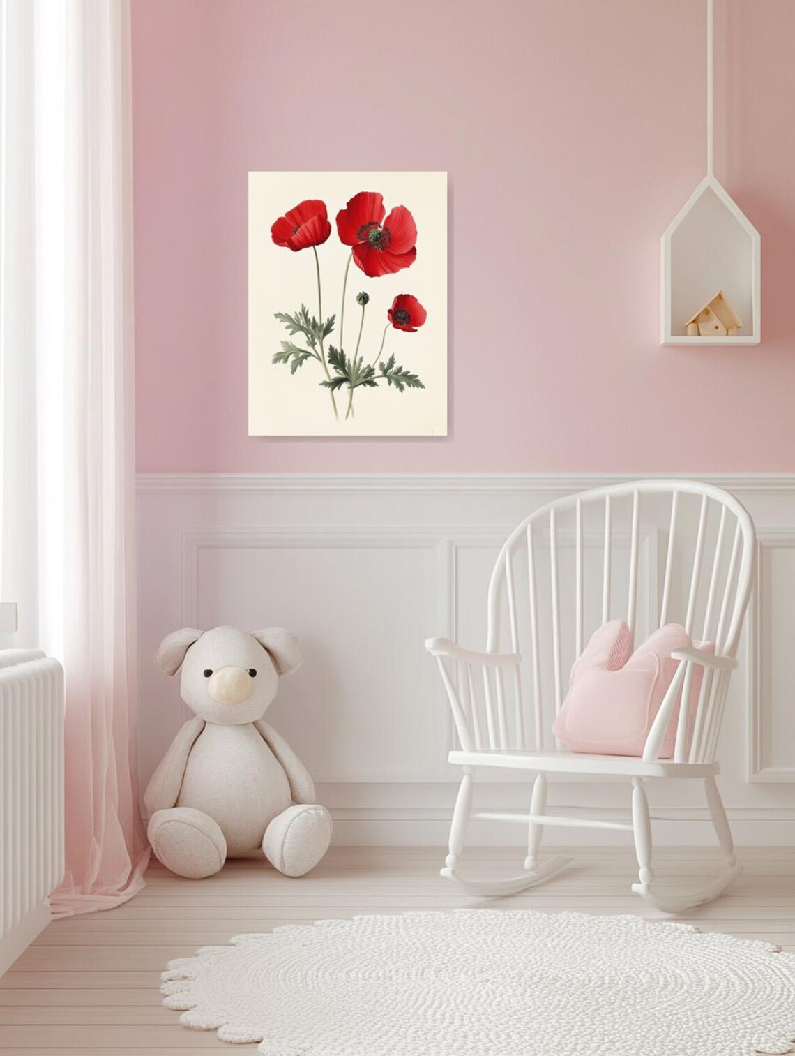 Red Poppy, Historical Botanical Illustrations Art Print - Image 3