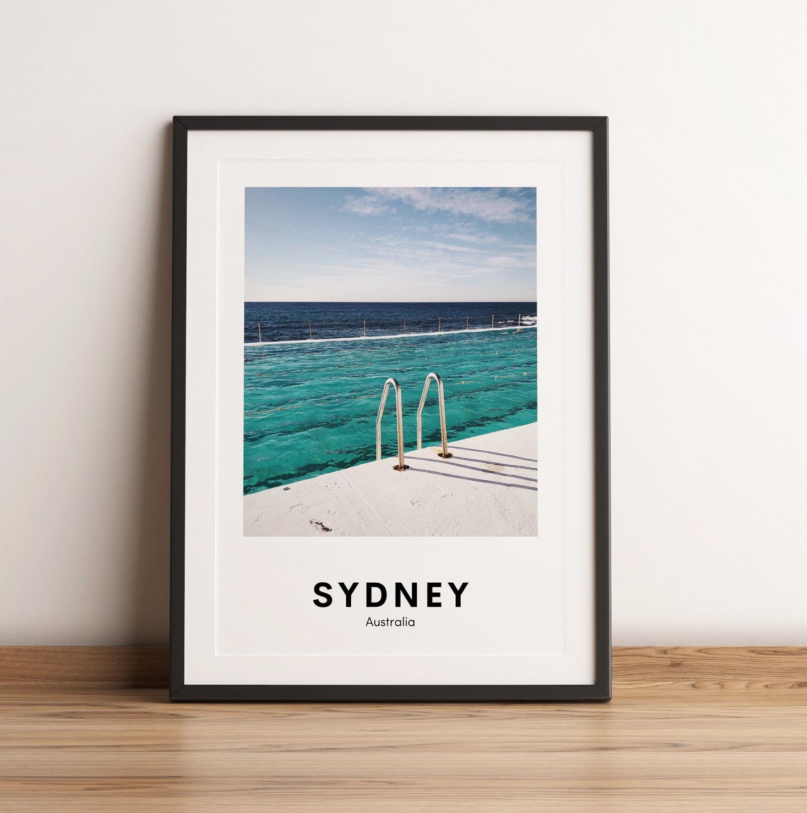 Sydney Australia Seaside Ocean Pool Photography Print Summer