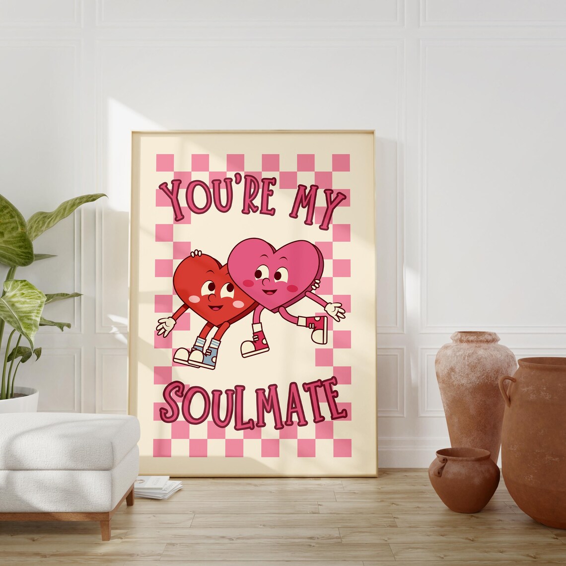 You Are My Soulmate, Trendy Minimalist Valentine - Image 4