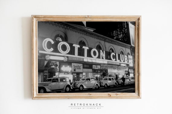 Harlem Cotton Club Photo Prohibition Protest March Beer Poster Kitchen Dining Pub Bar Decor Ph4