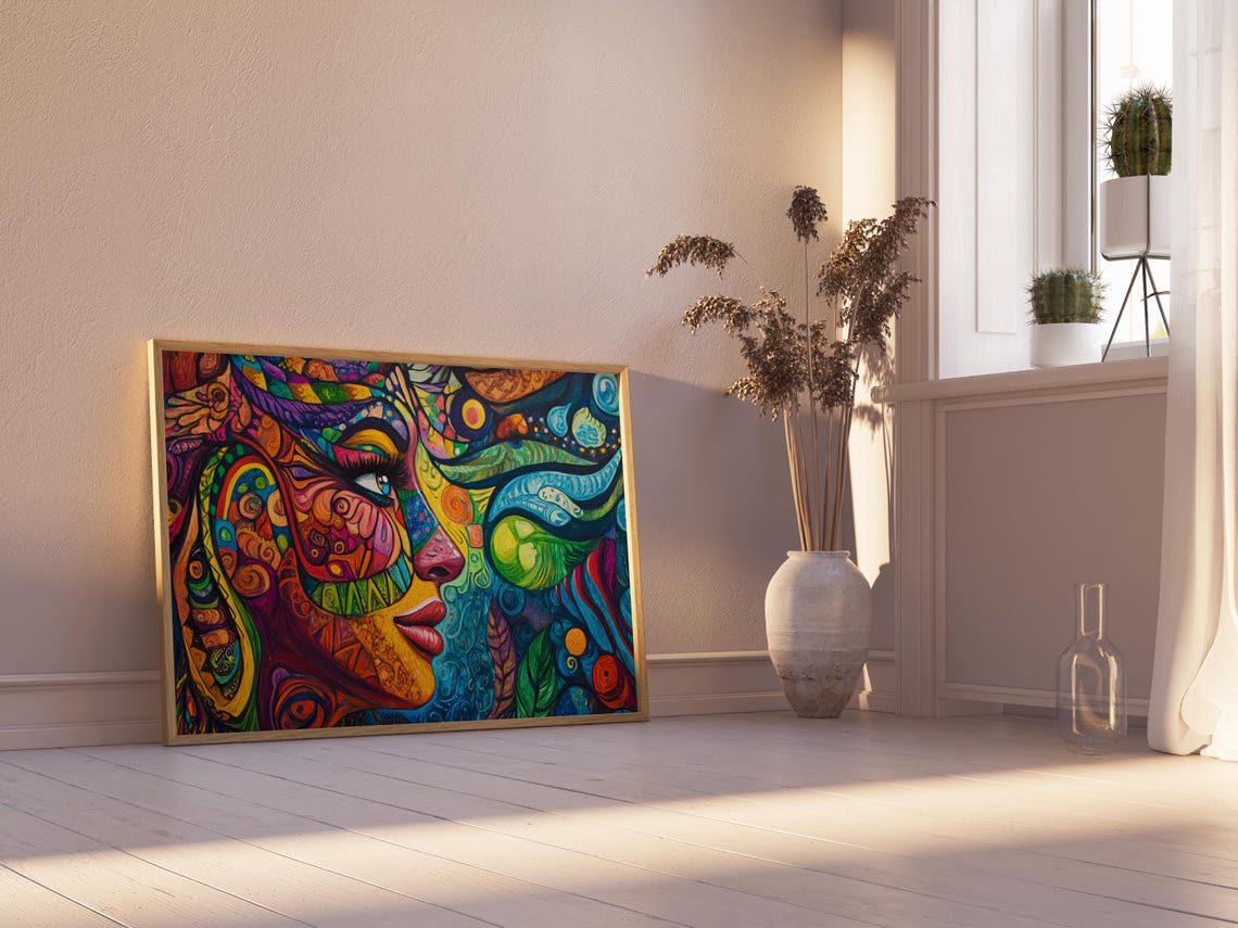 Mexican Art Print, Gift For Her - Image 2