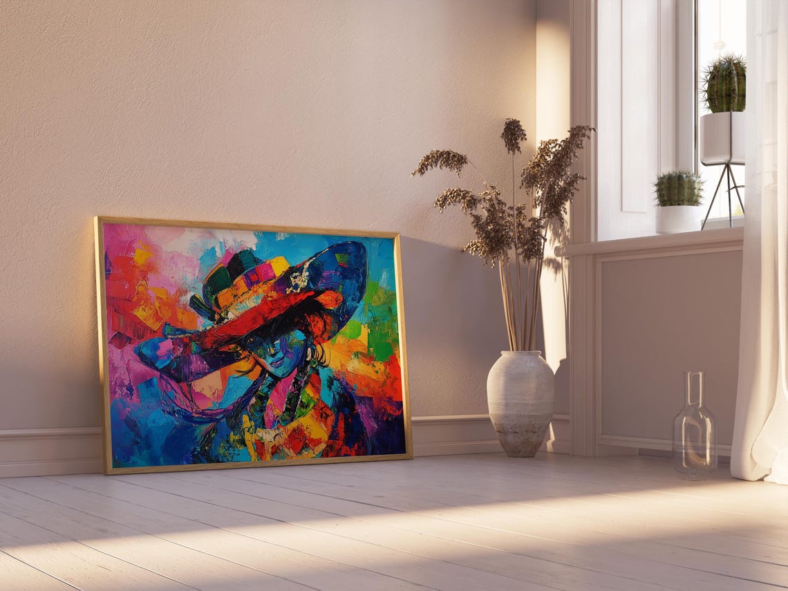 Mexican Wall Art Print, Gift For Her - Image 2