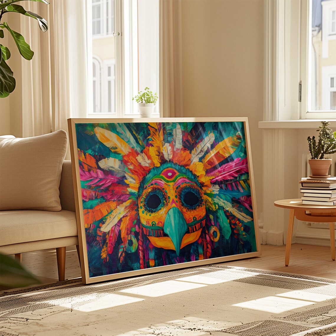 Mexican Wall Art Print, Home Decor Gift For Her - Image 4