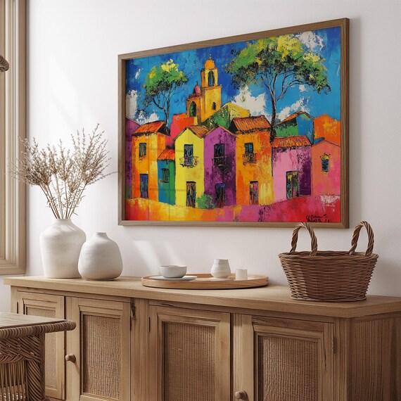 Mexican Art Print, Gift For Her