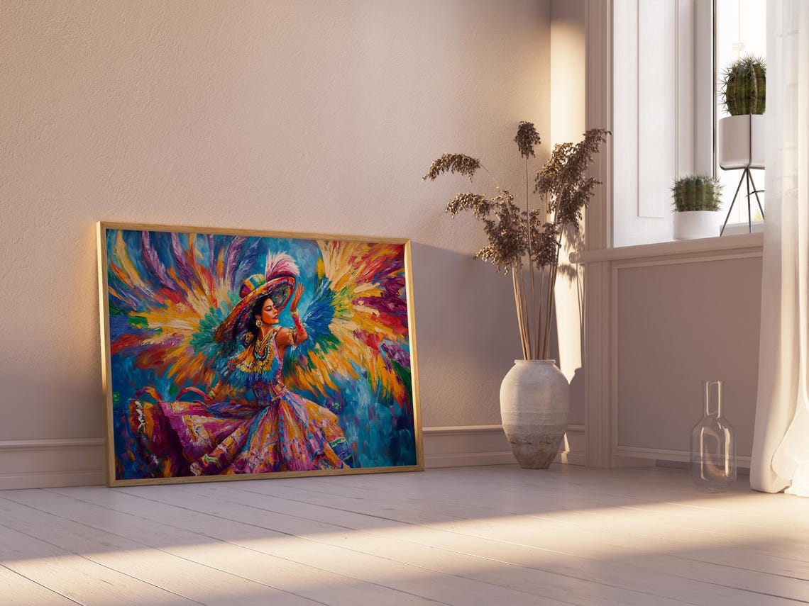 Mexican Wall Art Print, Gift For Her - Image 2