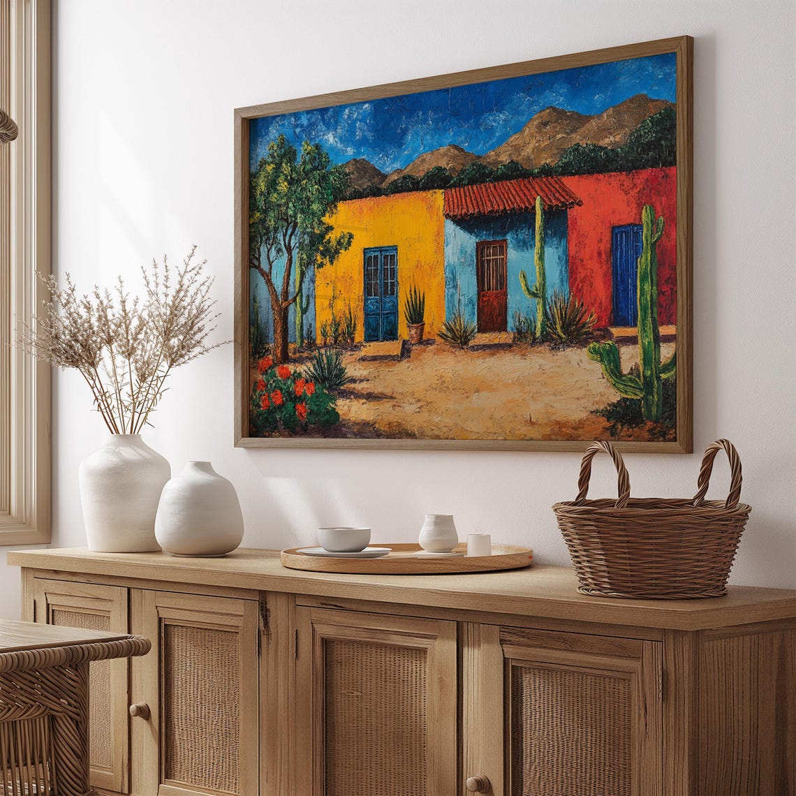 Mexican Art Print, Gift for Her