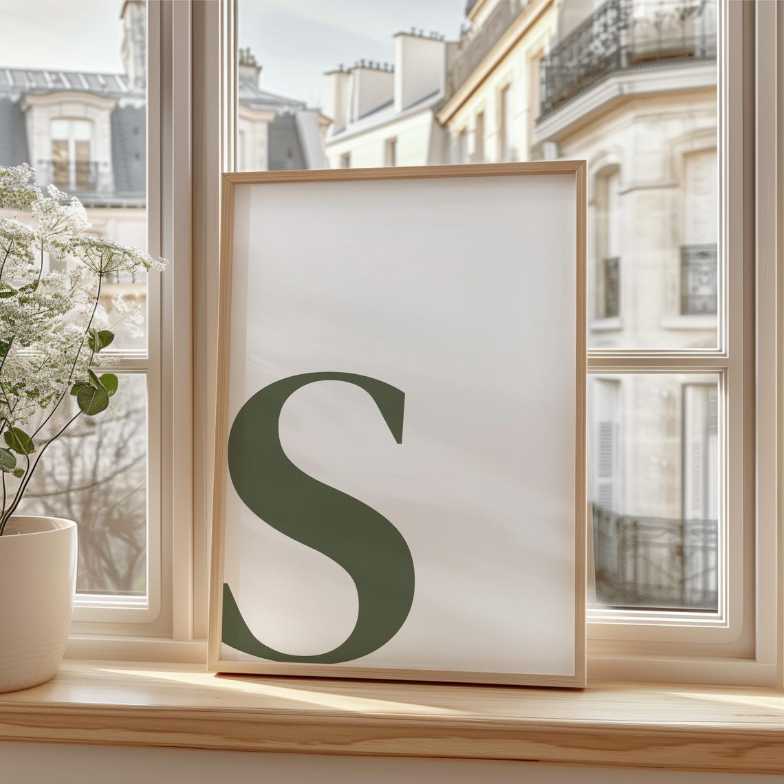 Letter S Poster, Preppy Room Decor - Image 3