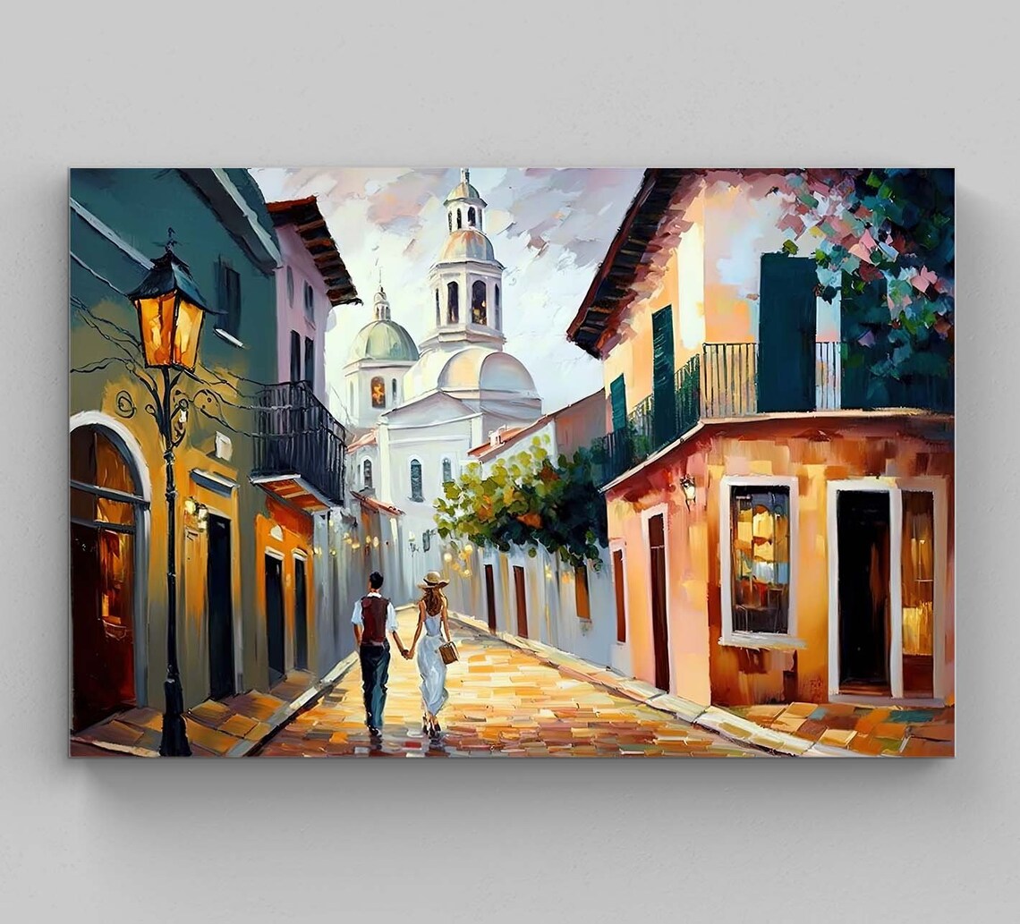 San Juan Puerto Rico Art Print, Latin America