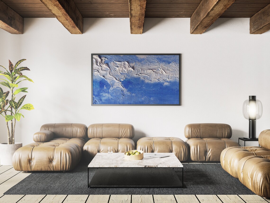 Abstract Art for Frame TV, Modern Oil-Painting Print - Image 3