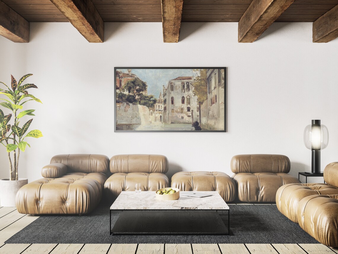 Venice Landscape Vintage Travel Poster Art Print - Image 3