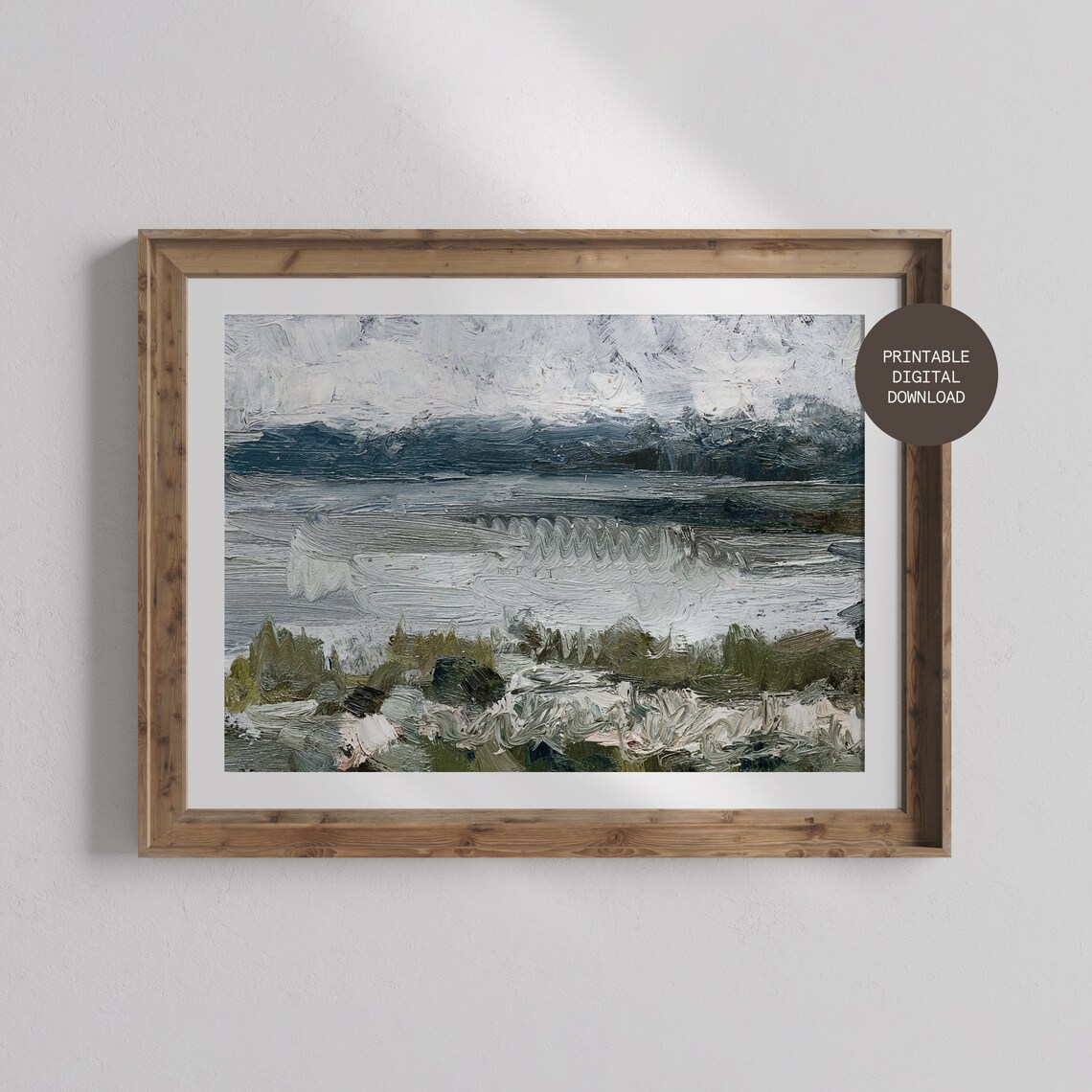 Abstract Landscape Art Print, Home Decor - Image 3