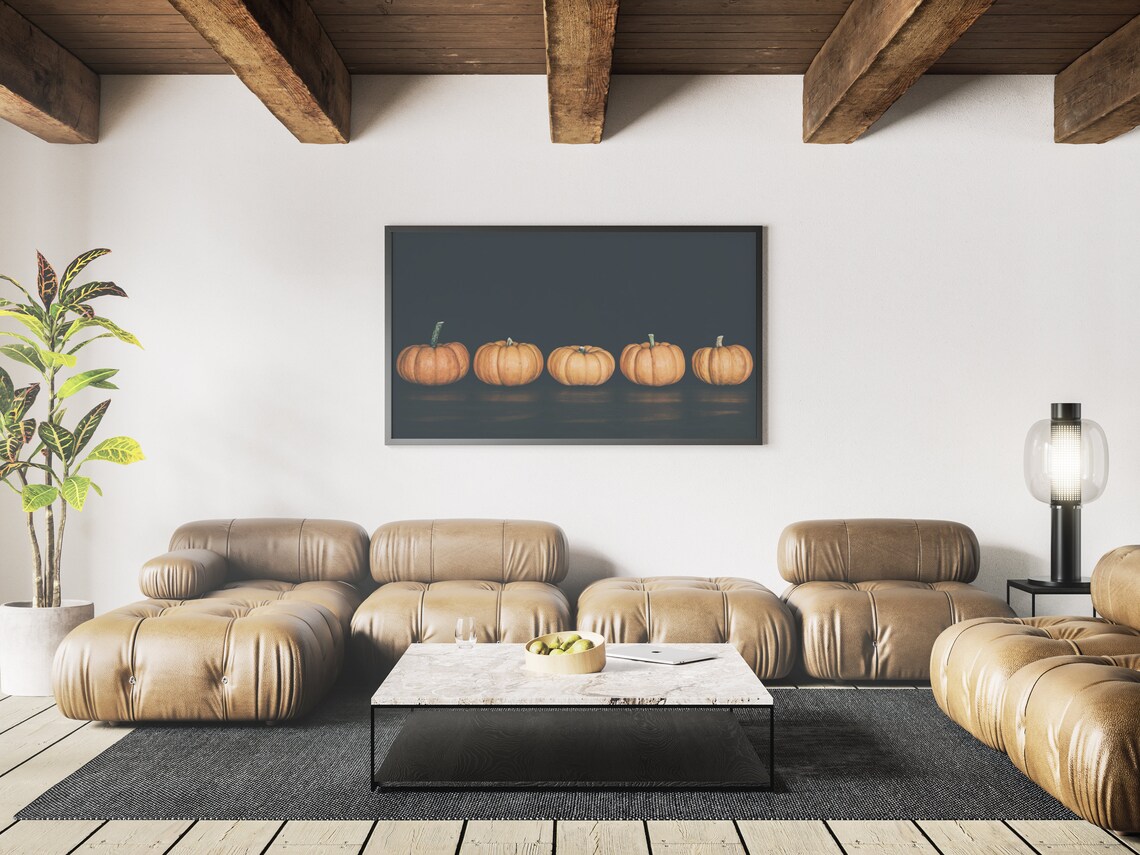 Halloween Fall Autumn Pumpkins, Poster Print