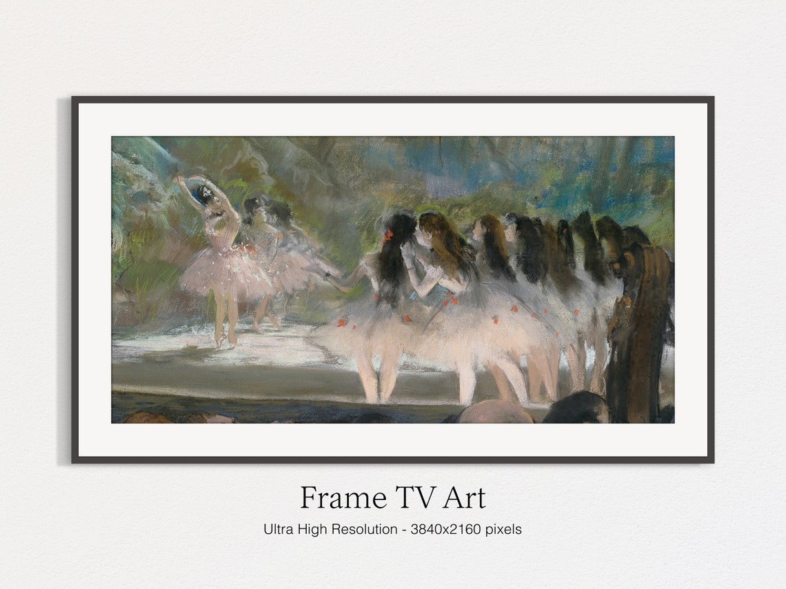 Frame Tv Art Ballet Dancers Frame For Tv - Image 4