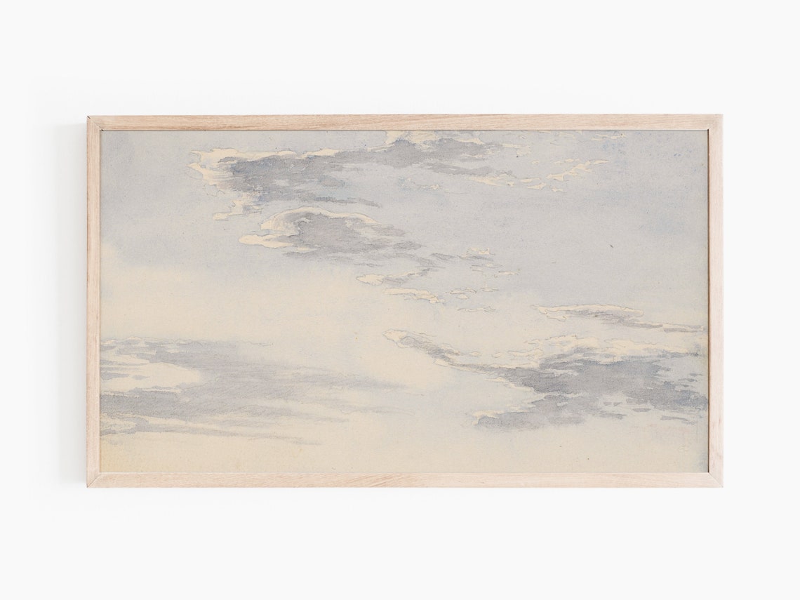 Spring Skyscape, Sky and Cloud Painting - Image 3